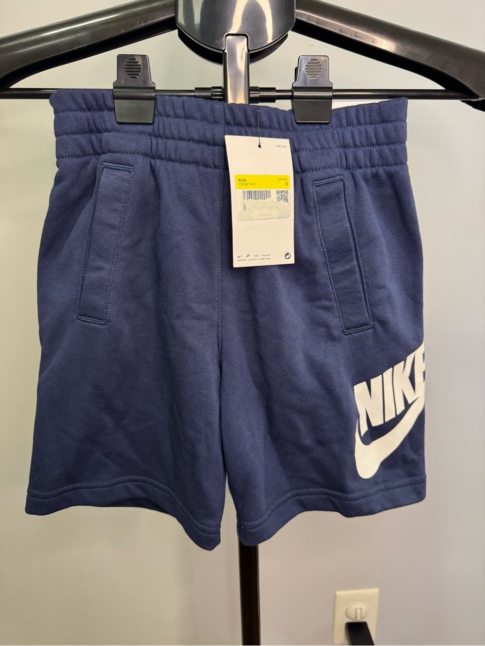 Nike Navy Blue Kids Shorts